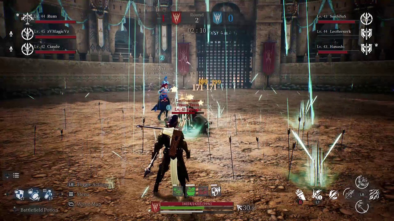 Bless Unleashed - Rum #1 EU Ranger 3v3 PVP  - Disgusting Damage