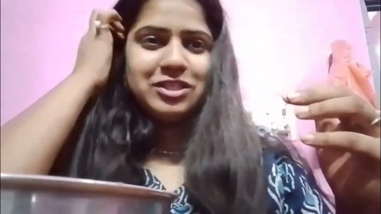 Day39/365 daily vlog ❤️ my hair care routine ❤️❤️#youtube 