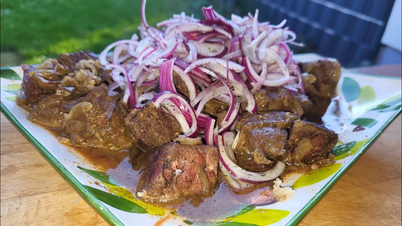 Говяжья печень в казане за 10 минут   #говядина#печень#казан#вкусно#быстро#кухня#природа#ножи