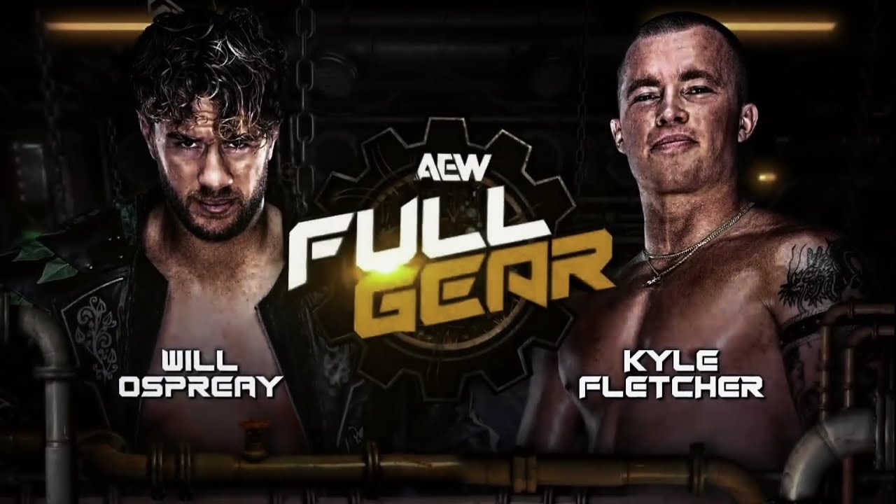Will Ospreay Vs Kyle Fletcher Full Gear 2024 AEW Highlights