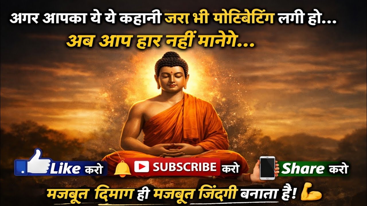 सबसे पहले दिमाग को STRONG बनाओ | गौतम बुद्ध से सीखो मानसिक ताकत का रहस्य |#SuccessMindset 💪