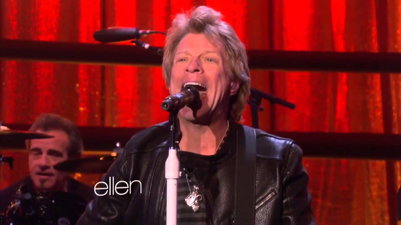 BON JOVI en ELLEN - 