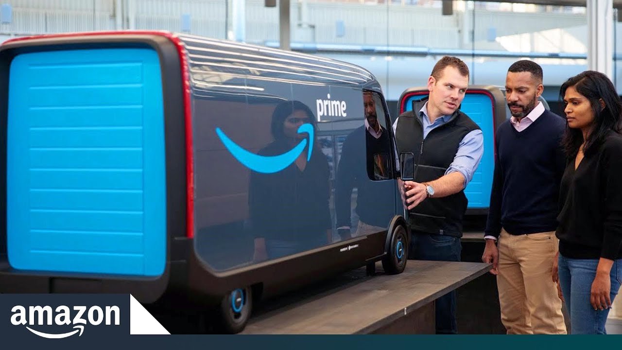 Amazon Invents New Rivian Electric Delivery Vehicle | Amazon News