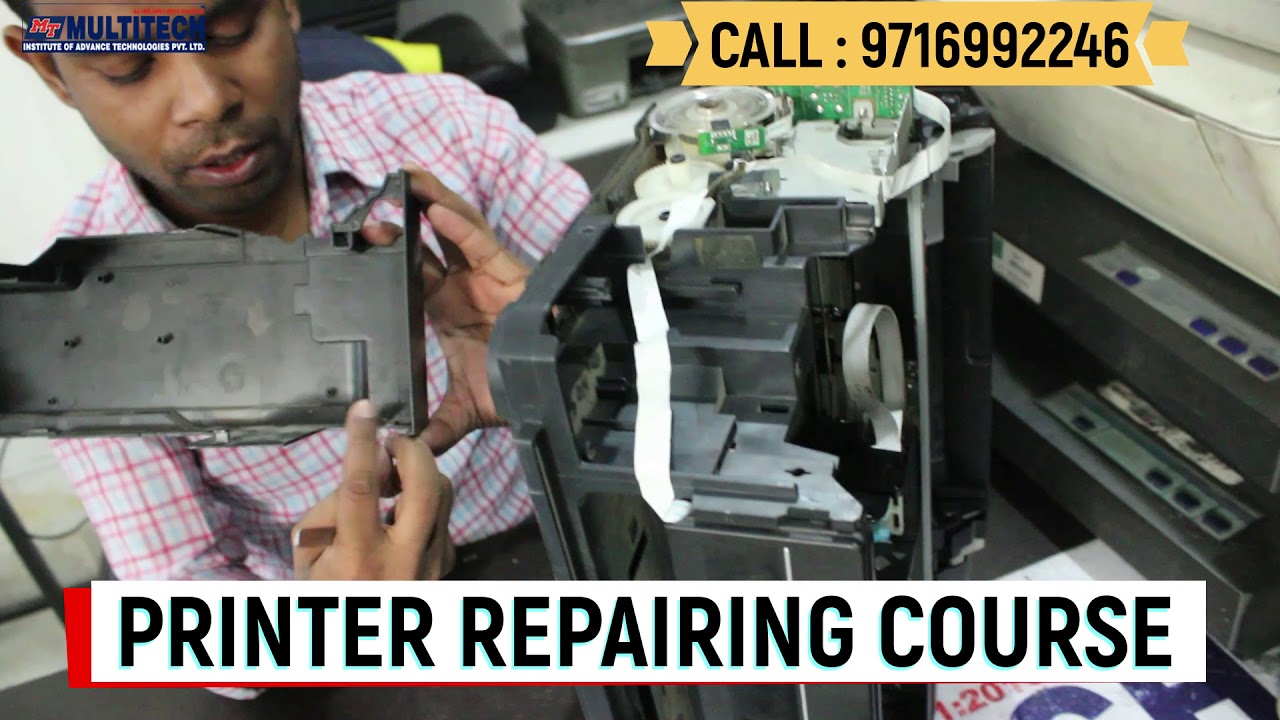 Epson L360 Printer Problems Solutions in Hindi | Printer Repairing Course in Multitech Institute