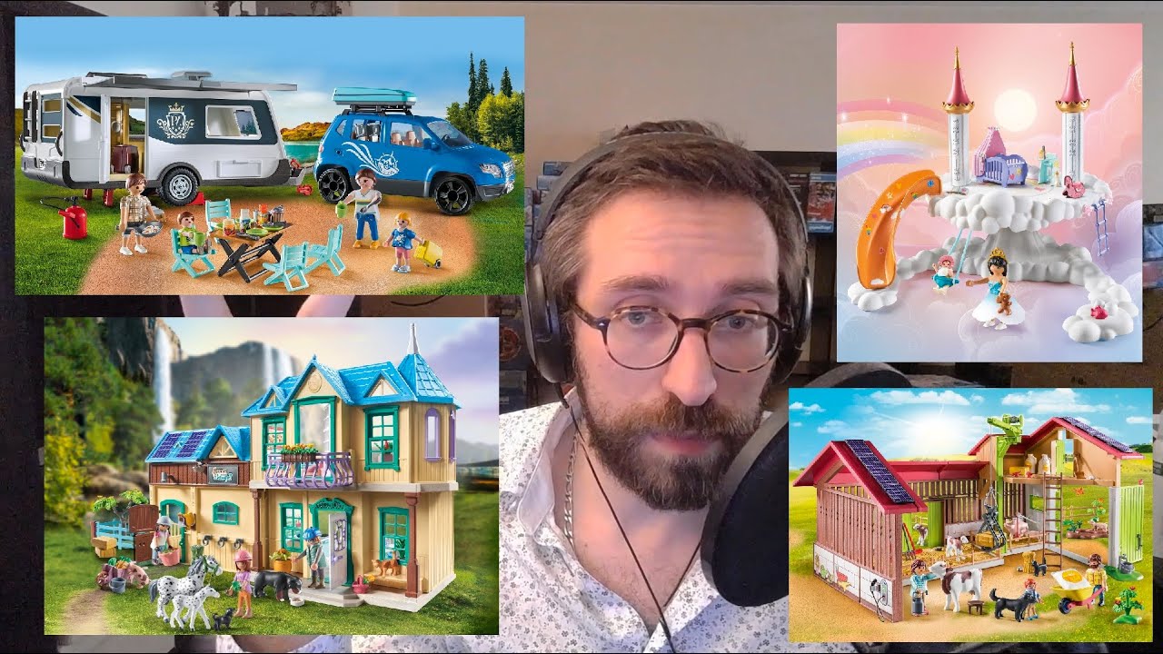 Nouveautés Playmobil 2023 2/2 : le ranch, le camping, le château dans les nuages !