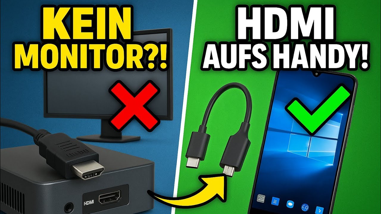 Smartphone als Monitor nutzen