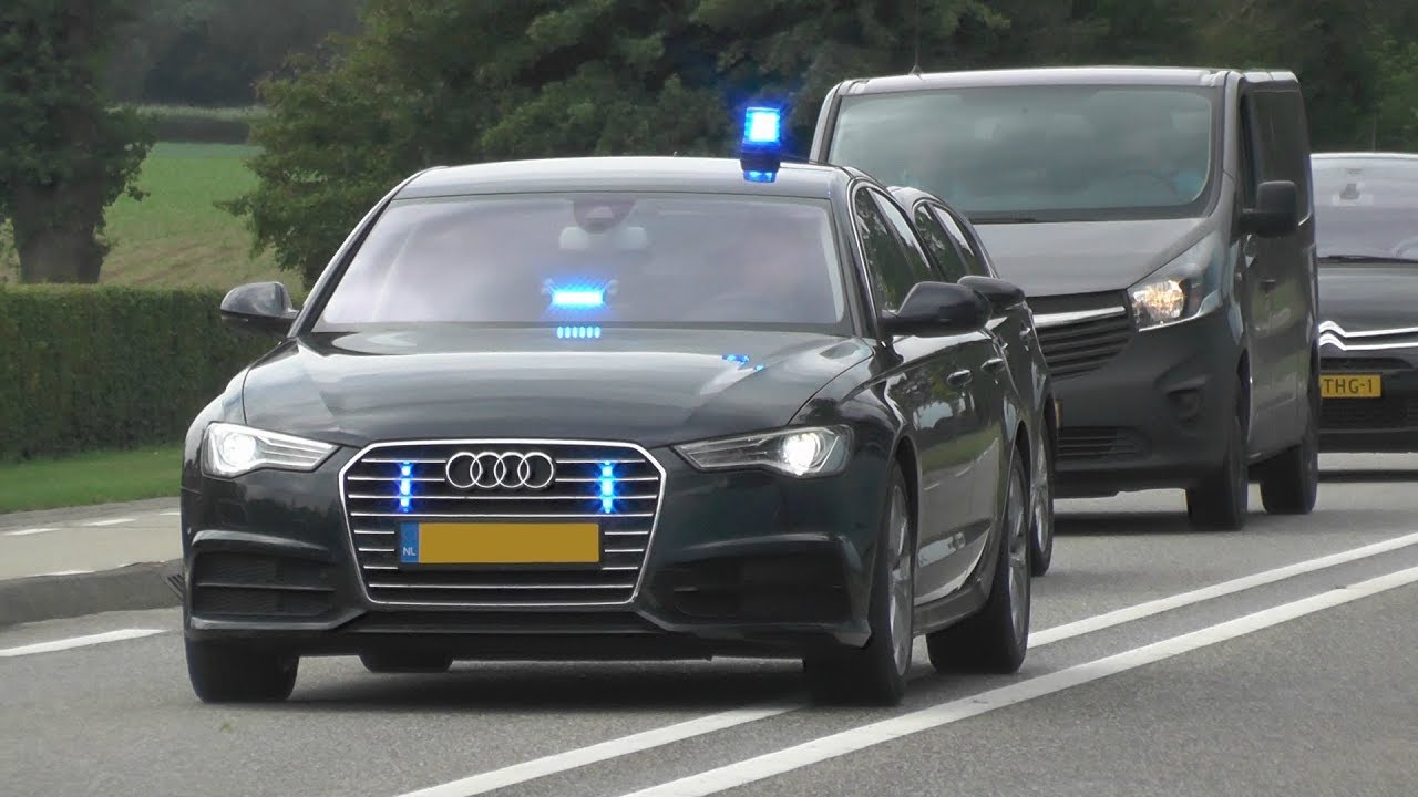 KMar en Politie VIP-Begeleidingen naar Memorial day Margraten! #781