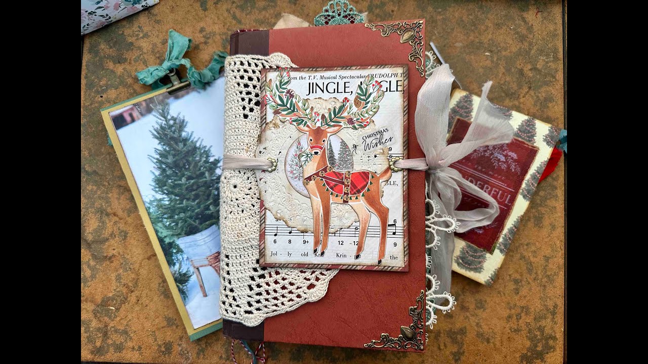 Magic Antlers: A Reindeer Christmas Junk Journal