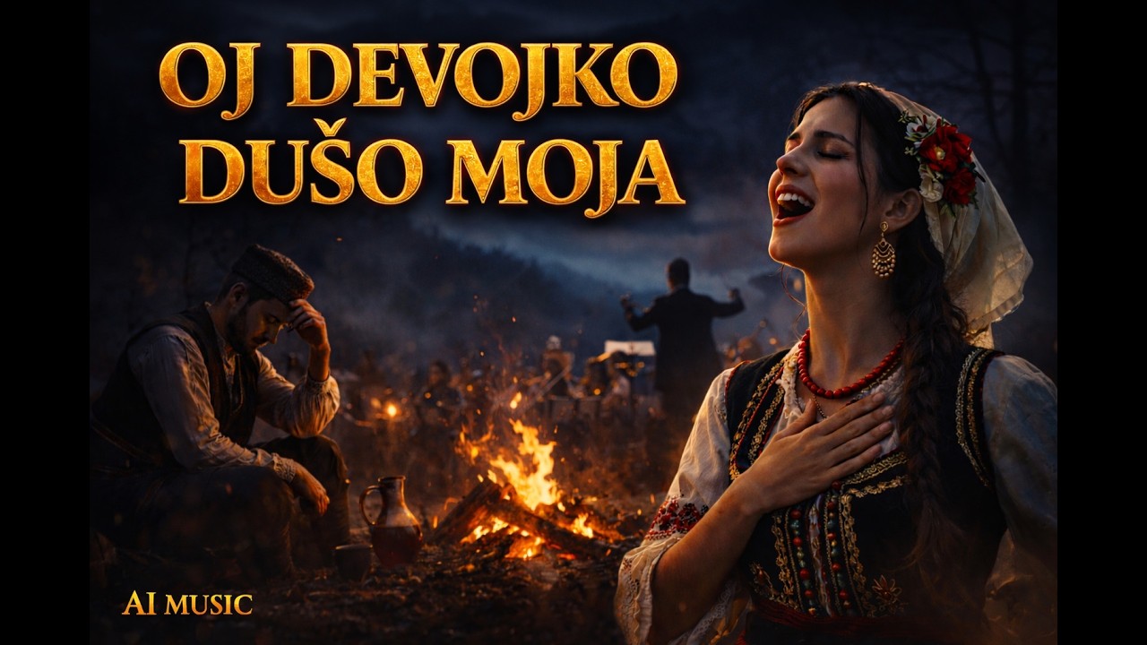 Oj Devojko Dušo Moja – Epic Cinematic Folk Version | AI Music