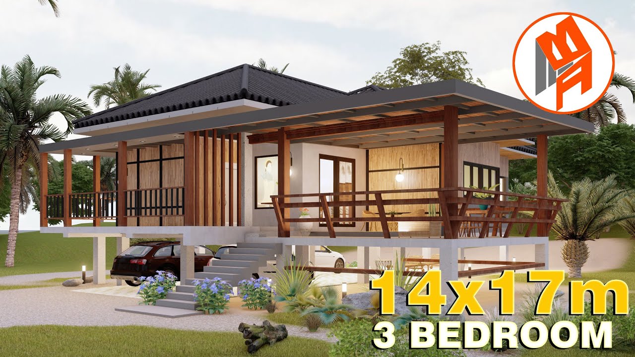 Elevated House Design - Modern FARM HOUSE 3 Bedroom - 160SQM.