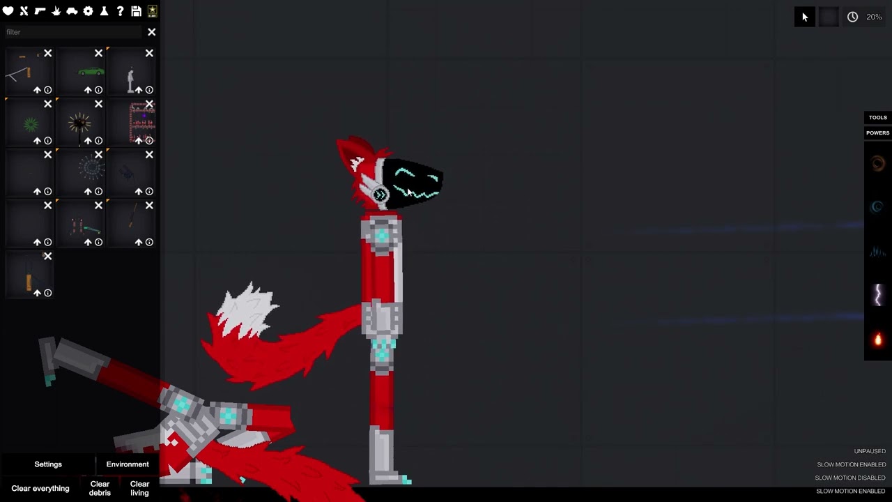 Killing protogens with the good ol' tractor