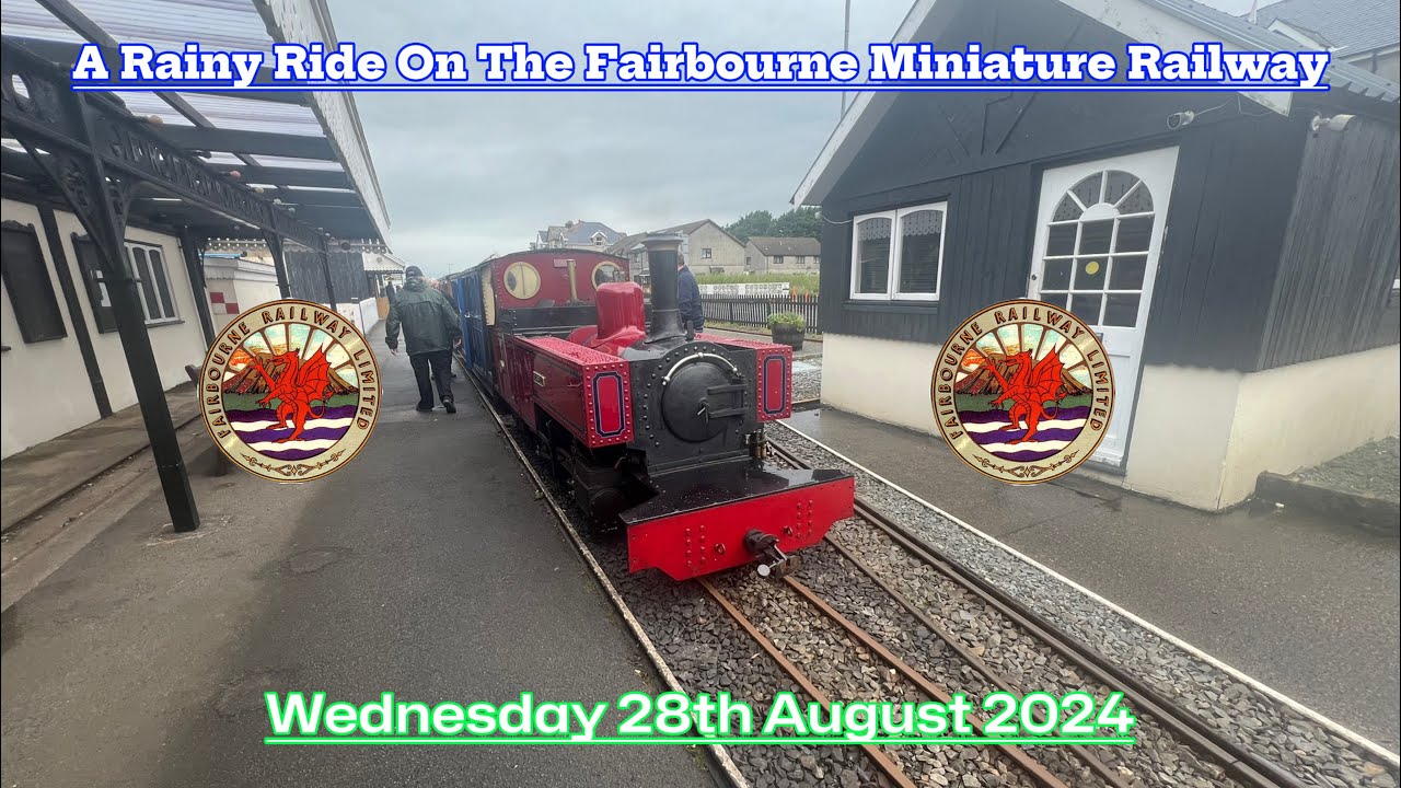 A Ride On The Fairbourne Miniature Railway: Wednesday 28th August 2024