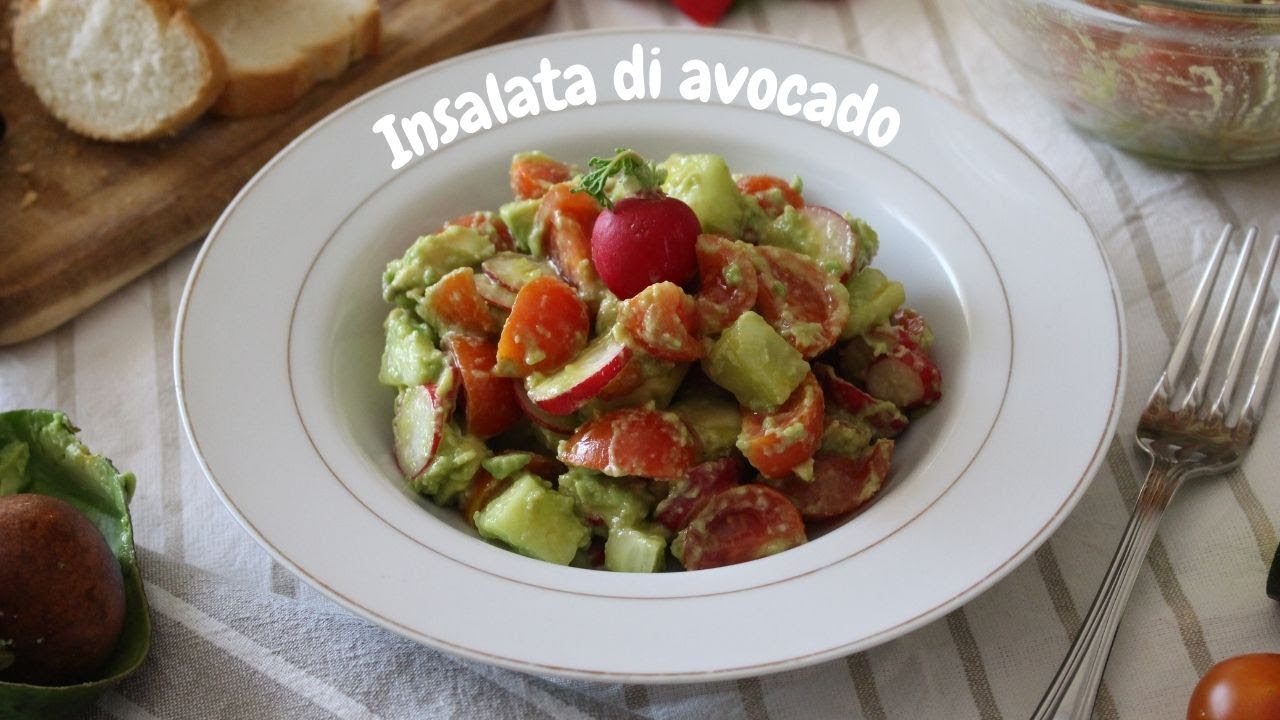 Insalata di Avocado  Ricette Facile e Veloce