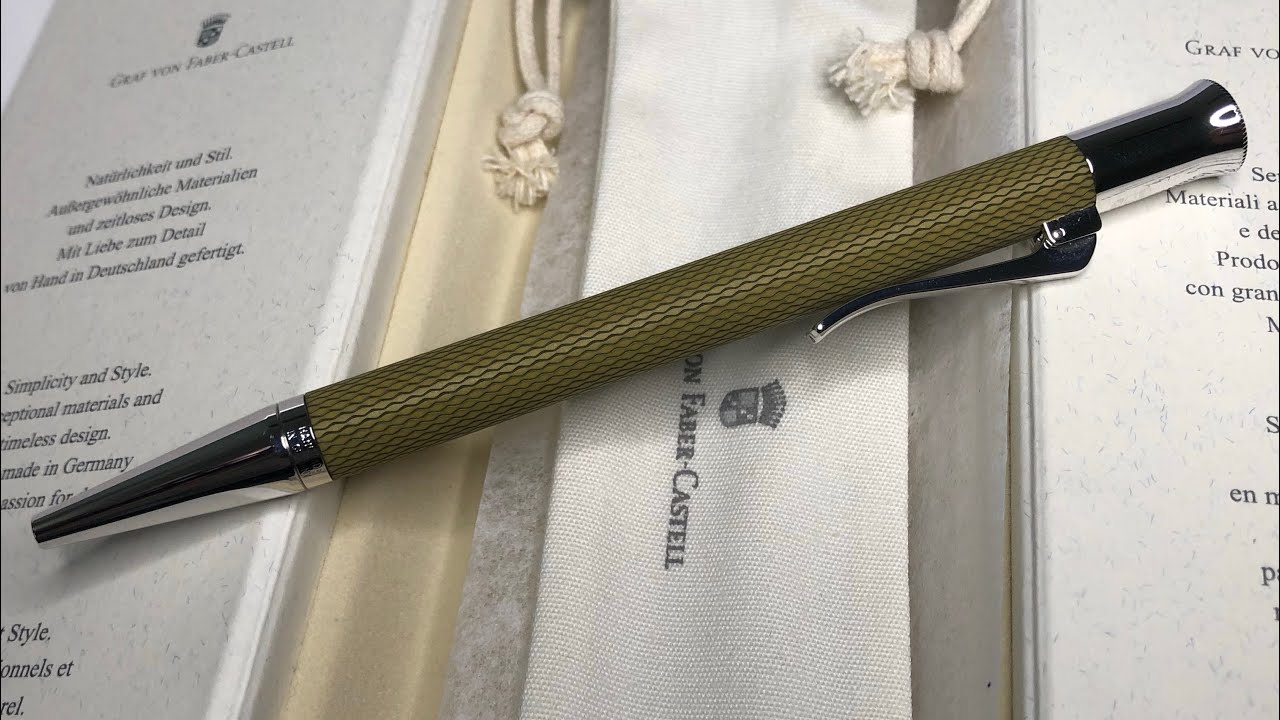 Graf von Faber-Castell Guilloche Ballpoint Pen!