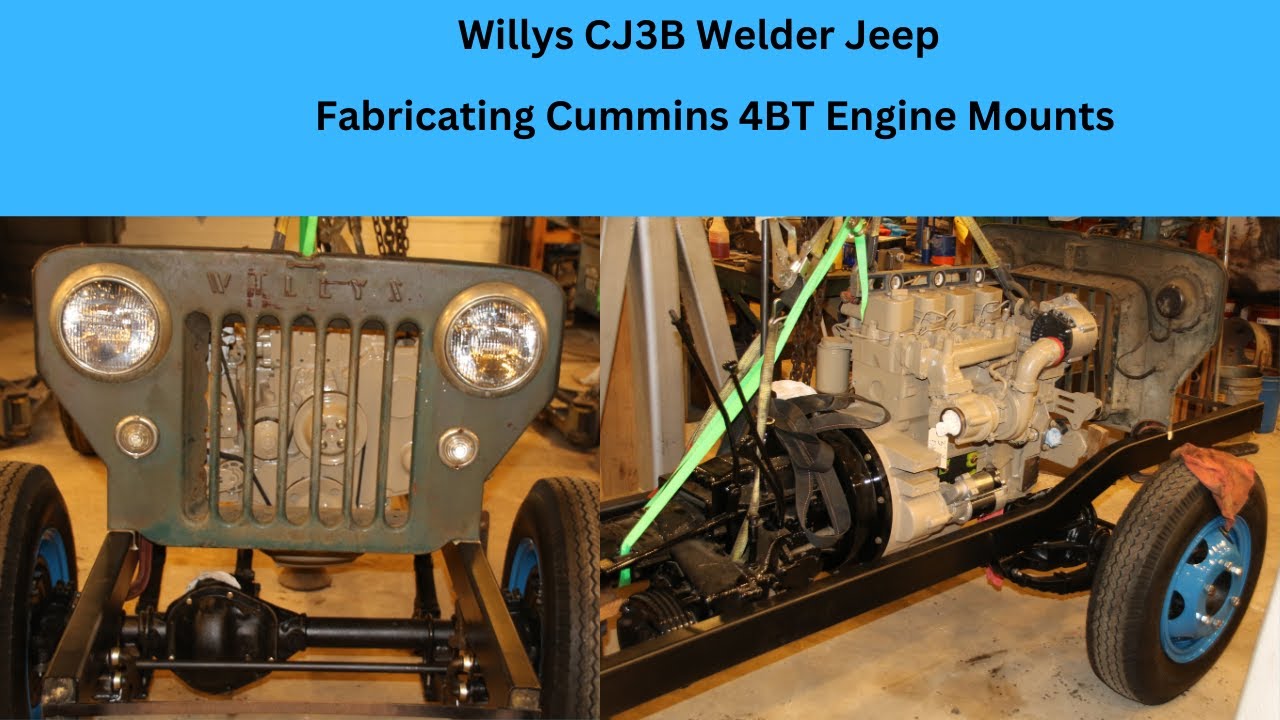 Проект Willys CJ3B Cummins 4BT вернулся в мастерскую после 6-летней задержки... Счастливого Рожде...