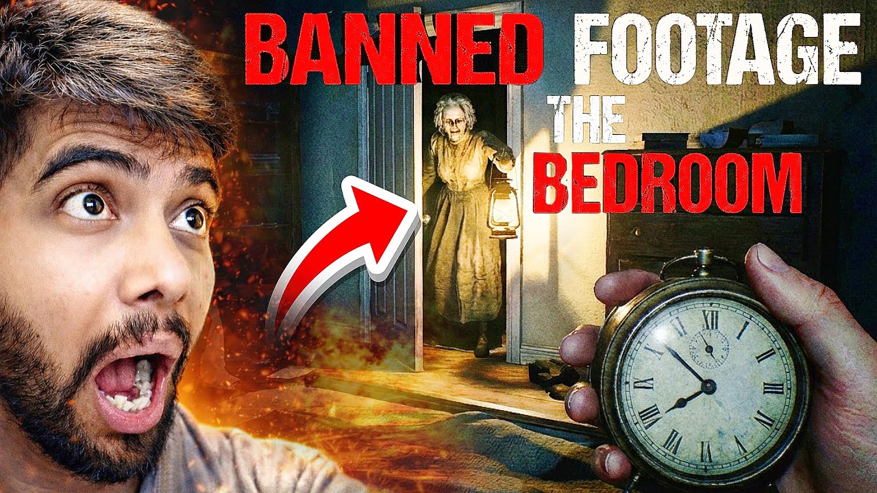 I Played BANNED Footage😱_ The Bedroom (Resident Evil 7) Funny Moments Puzzle game