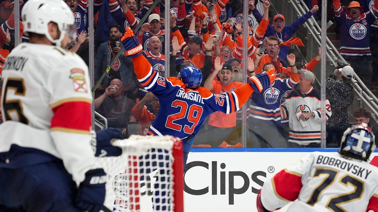 MCDAVID to DRAISAITL wins Game 1 in OVERTIME!!!