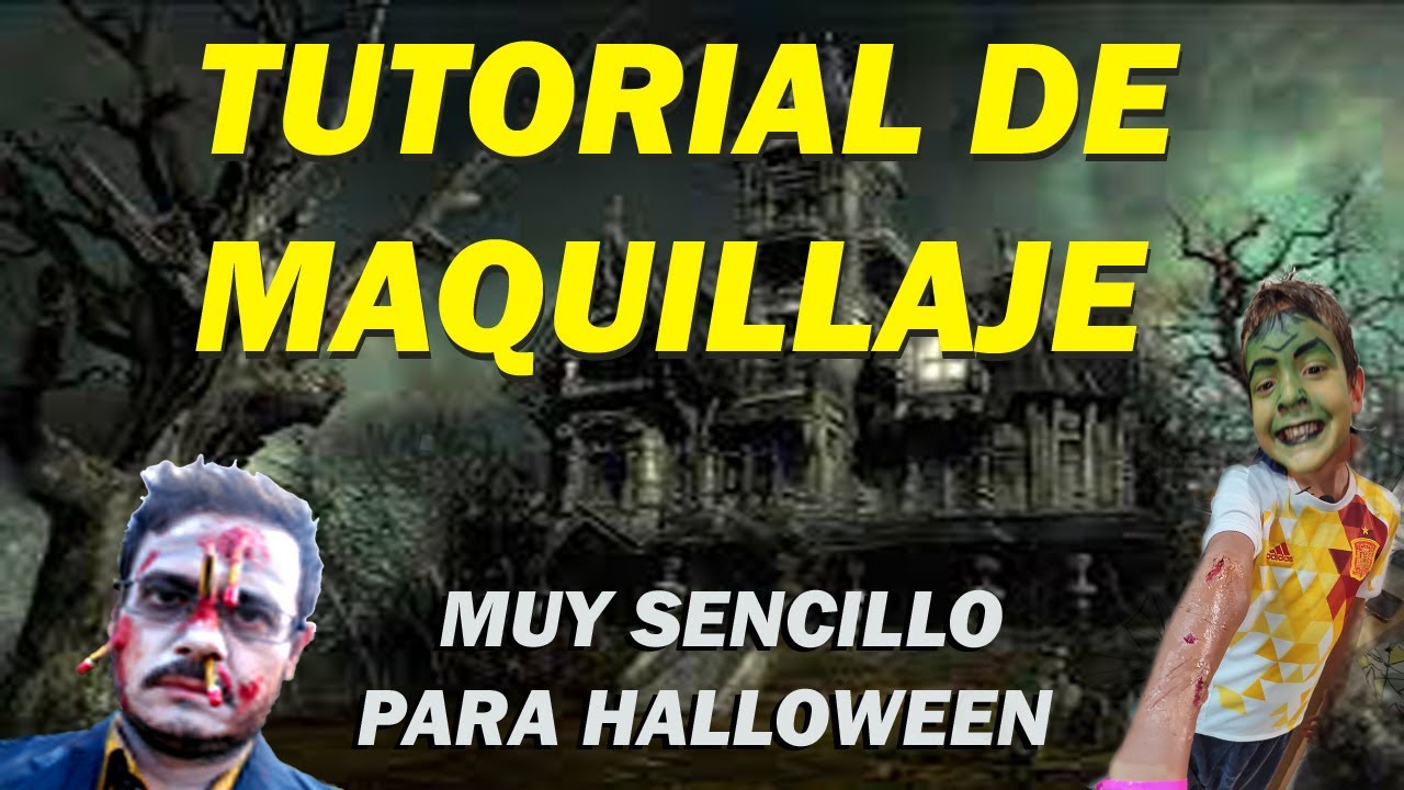 TUTORIAL  DE MAQUILLAJE SENCILLO!!! con 4 cosas podras hacer maquillaje de heridas muy facil.