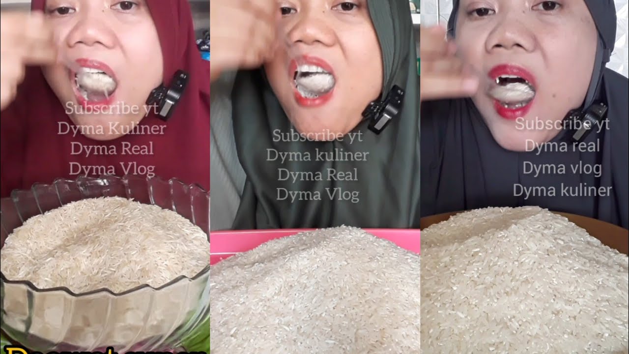 DYMA KULINER 💕Kompilasi Suapan Sendok #Shorts ASMR RAW RICE EATING💕 #mukbang @dymaaaaa @Dymareal