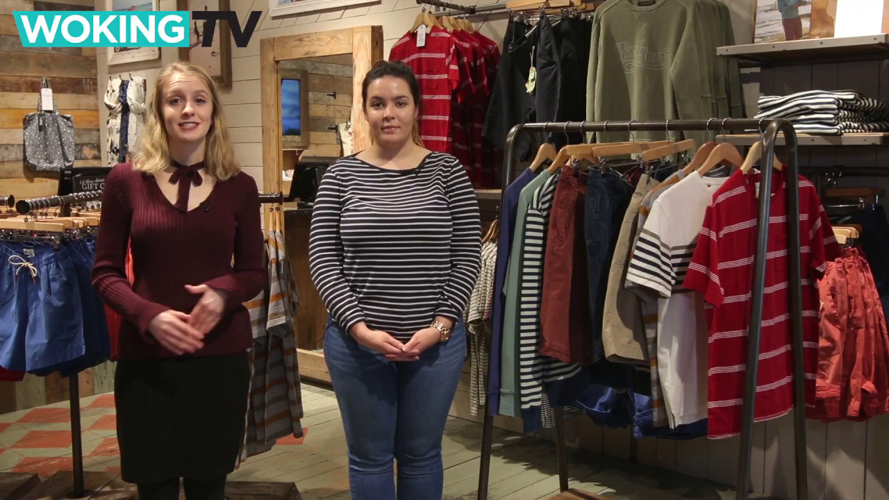 Woking TV - Menswear at Fatface