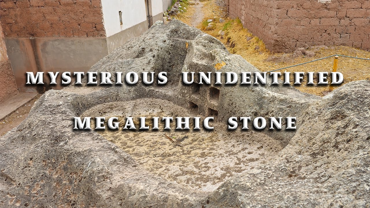 Mysterious Unidentified Megalithic Stone
