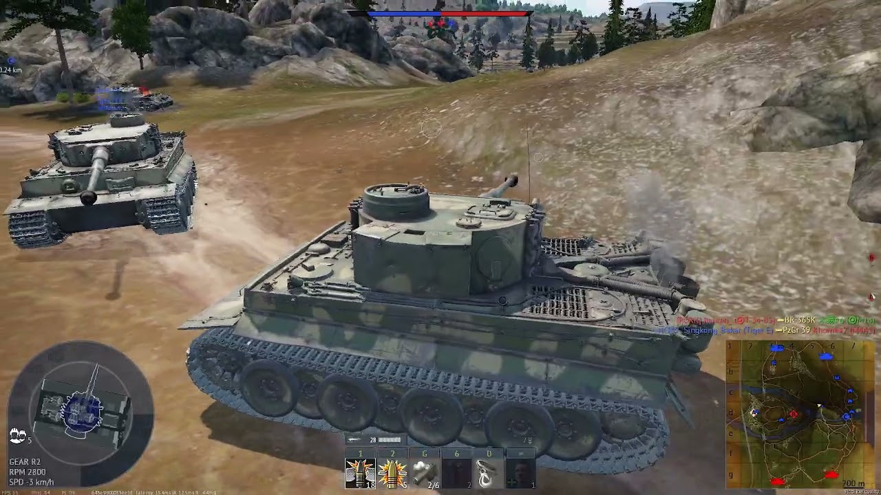 Watch Me get destroyed by the enemies in War Thunder while Spading German Tier 3 Tanks