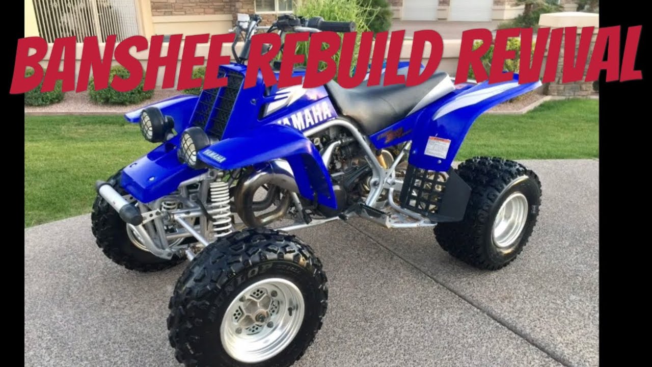 2002 Yamaha Banshee engine tear down. (rebuild pt-1)