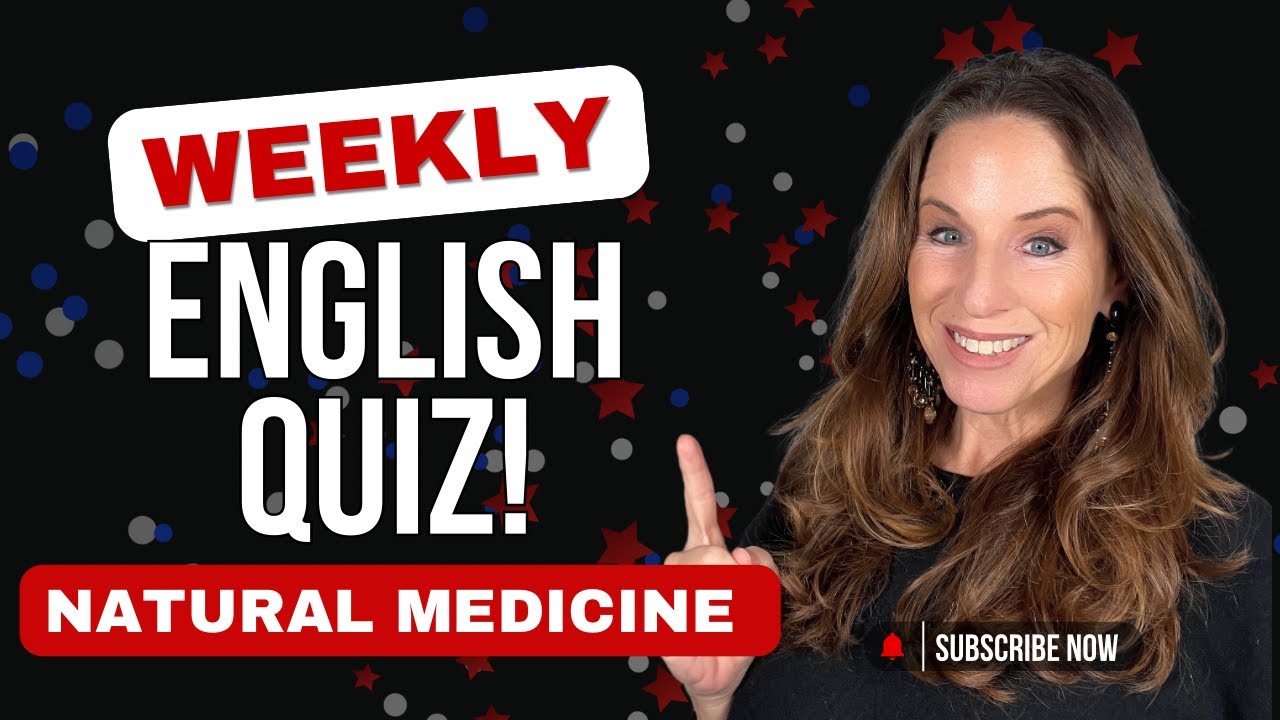 LIVE English QUIZ | NATURAL MEDICINE | Practice English #english #quiz #trivia