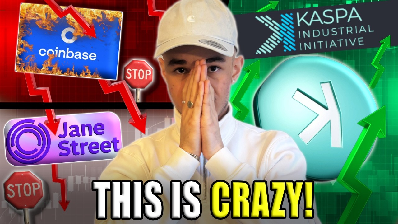 Грядёт революция Kaspa! | Разоблачены манипуляции Jane Street и Coinbase на 40 миллиардов долларо...