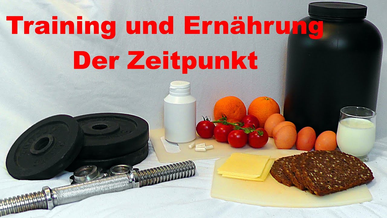 Pre-/Postworkout Ernährung für Muskelaufbau (Muskelwachstum, Krafttraining & Ernährung)