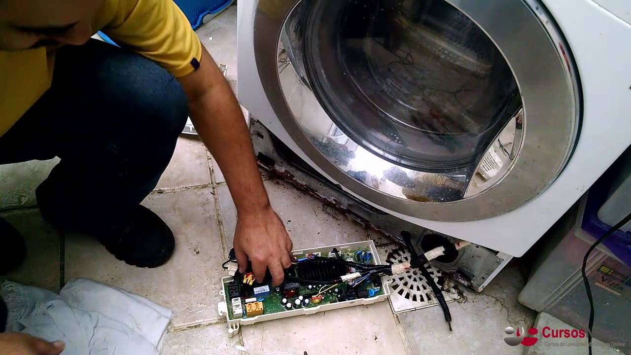 LG WD1485AD   Ligando a Placa Direto
