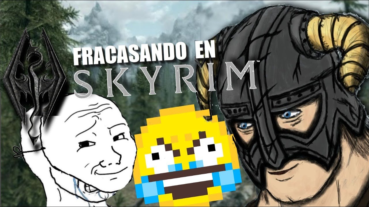 jugando SKYRIM despues de 100 AÑOS xd