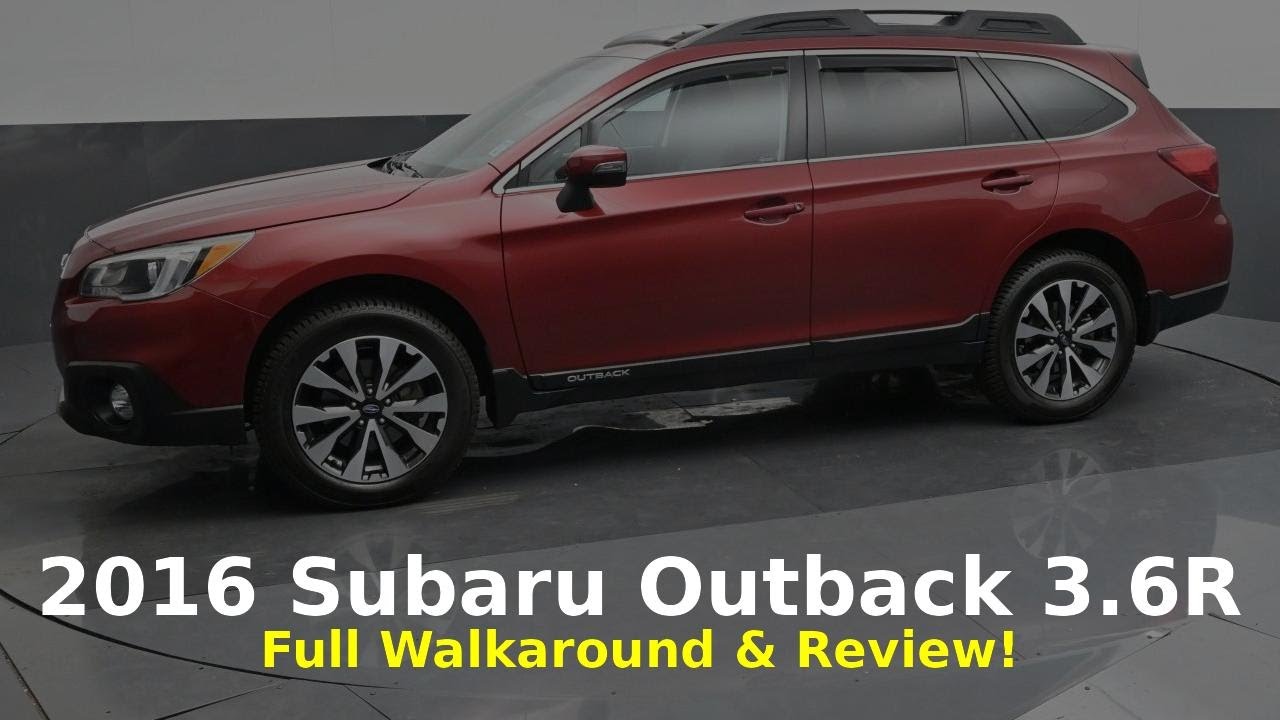 2016 Subaru Outback 3.6R Limited AWD – Full Walkaround & Features Review!
