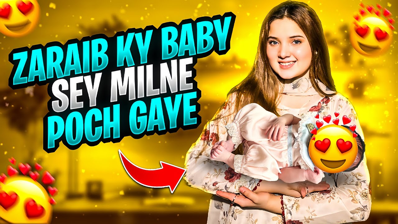 LARAIB ZARNAB SE MILNE JA POHNCHI RABEECA🎁❤️😍💐🥳@RabeecaKhan @RabeecaKshorts
