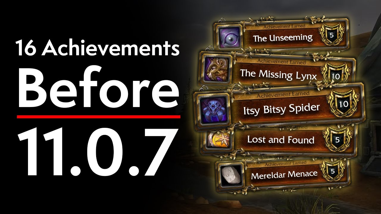 16 Must-Do Achievements to Unlock the Meta Mount Fast in 11.0.7!