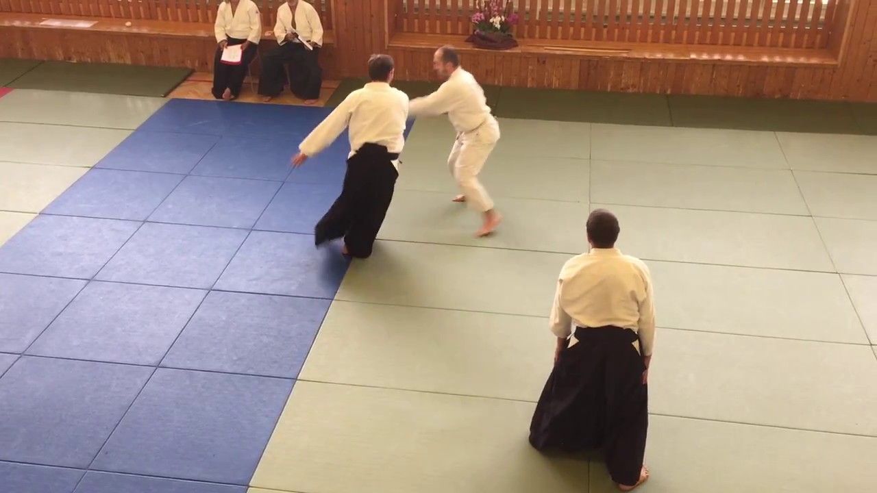Boris 1 - zkoušky 1.DAN Aikido