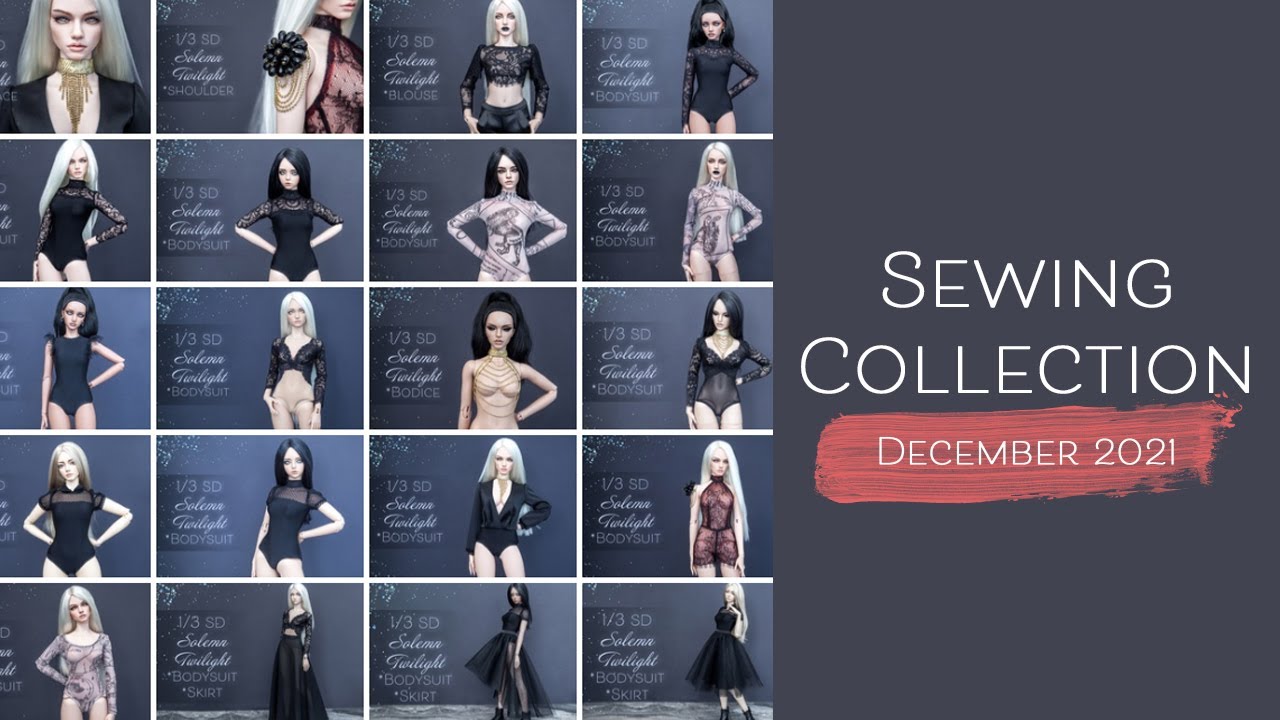 NEW December 2021 BJD SD 1/3 clothes Collection