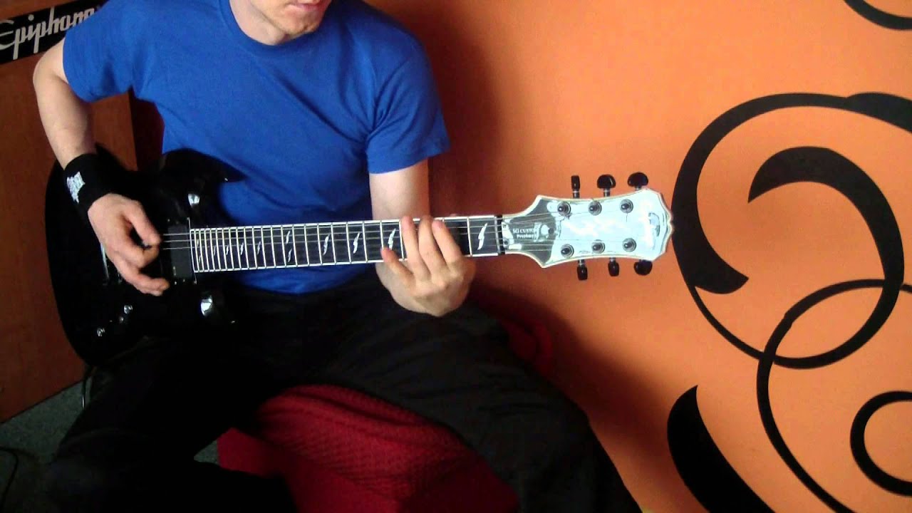 Sirenia - ''Winterborn77'' ( guitar cover)