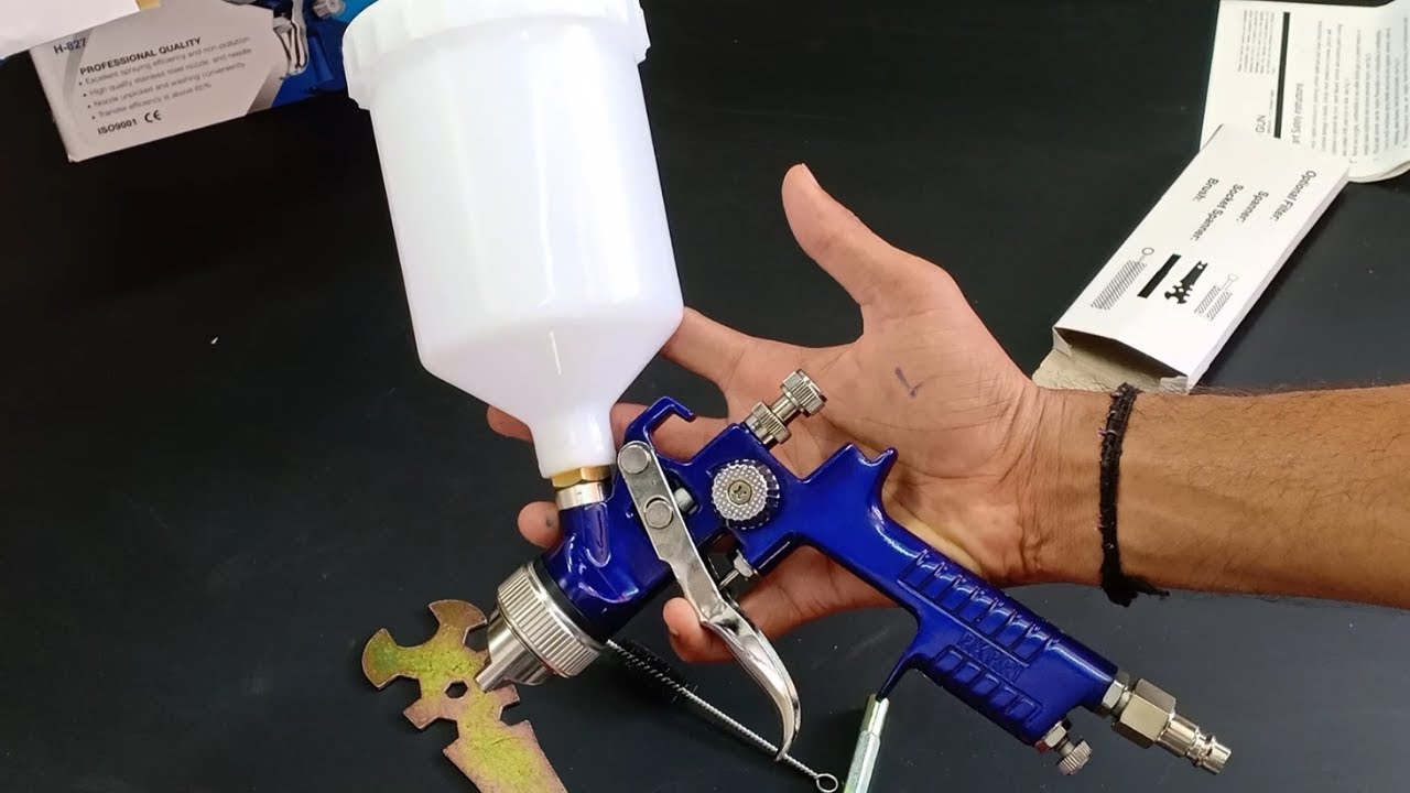 H.V.L.P Spray gun Unboxing | spray gun unboxing |  hvlp Spray Gun | best spray gun for painting