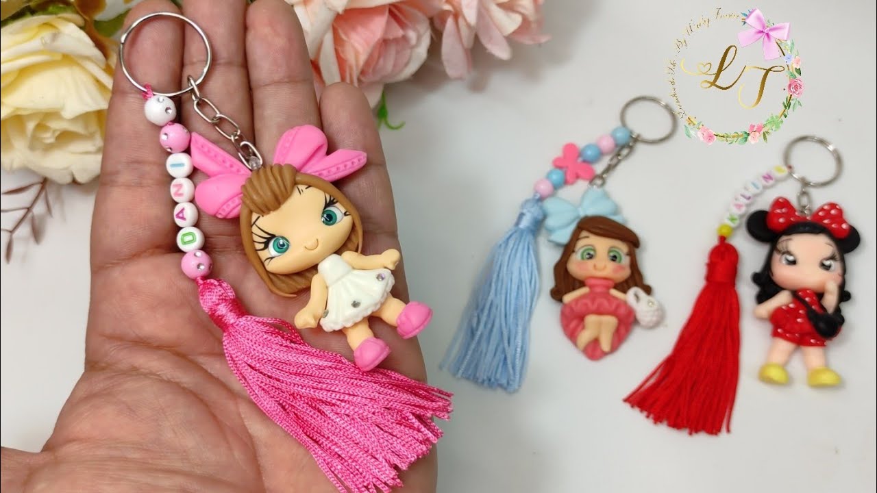 Chaveiro personalizado. Ganhe muito dinheiro gastando pouco. Dica volta as aulas. Diy Ribbon