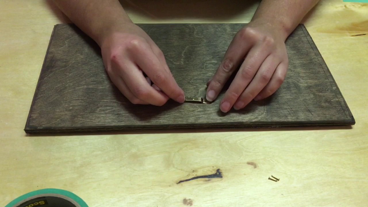 How To | Attach Sawtooth Hangers