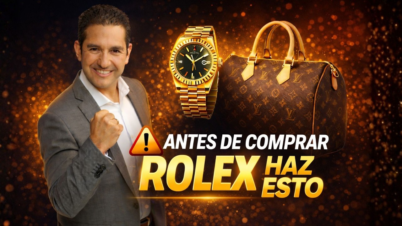 La regla para comprar un Rolex o una Louis Vuitton