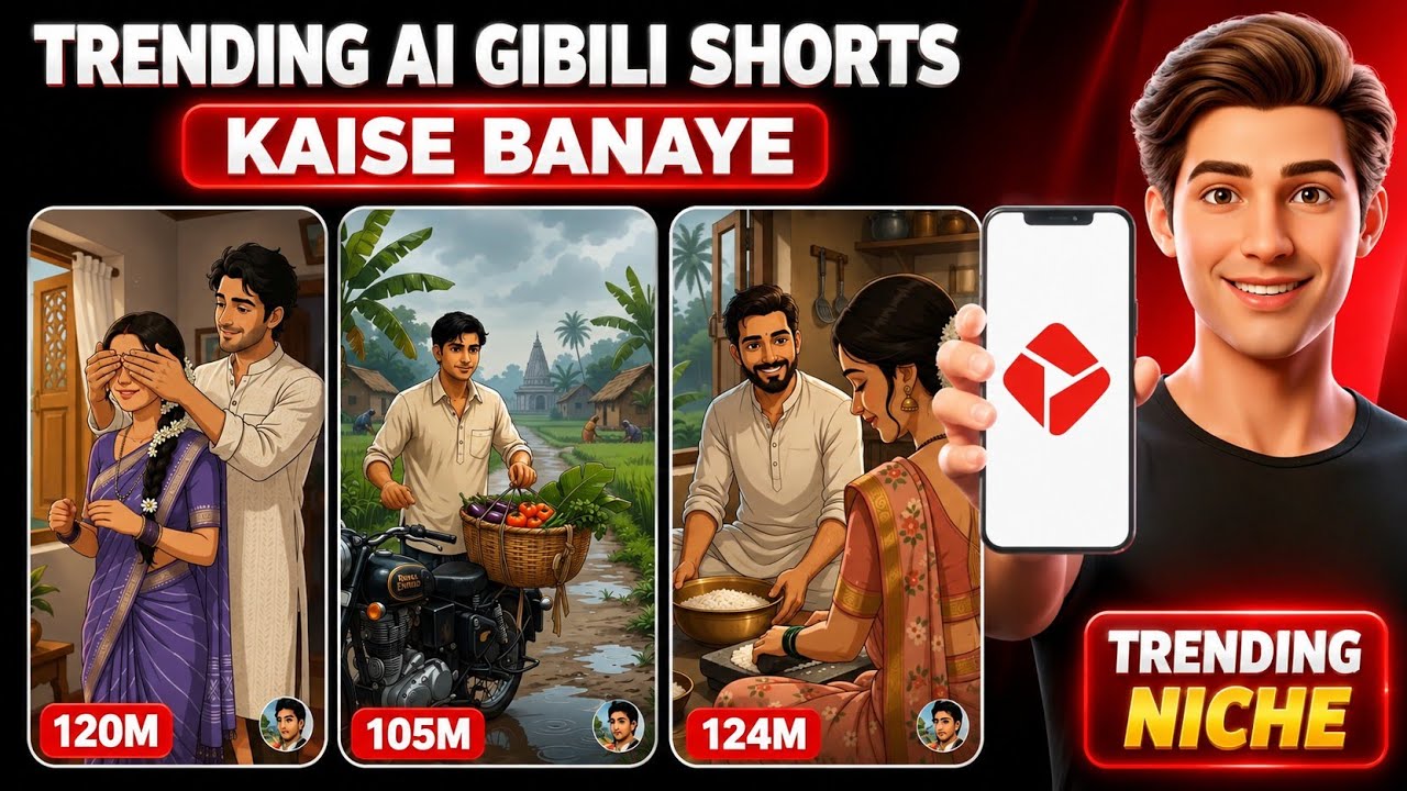 Create Viral Ghibli Style Ai Videos for FREE | Unlimited Ghibli Style Shorts Kaise Banaye