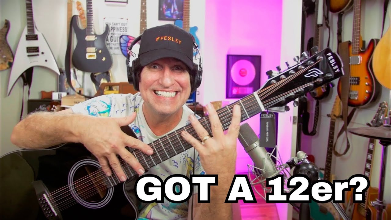 Fesley Acoustic 12 String That Sounds And Plays Great On A Budget
