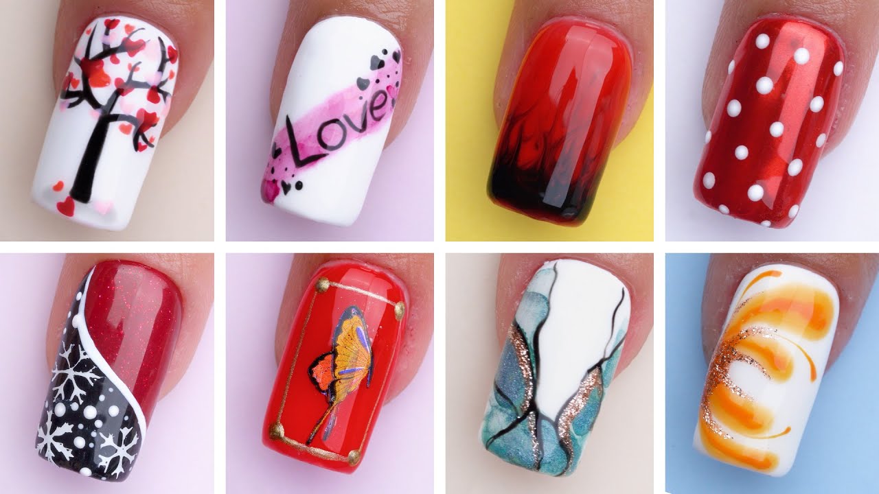 14 Easy Nails Art At Home for Beginners | Olad Beauty