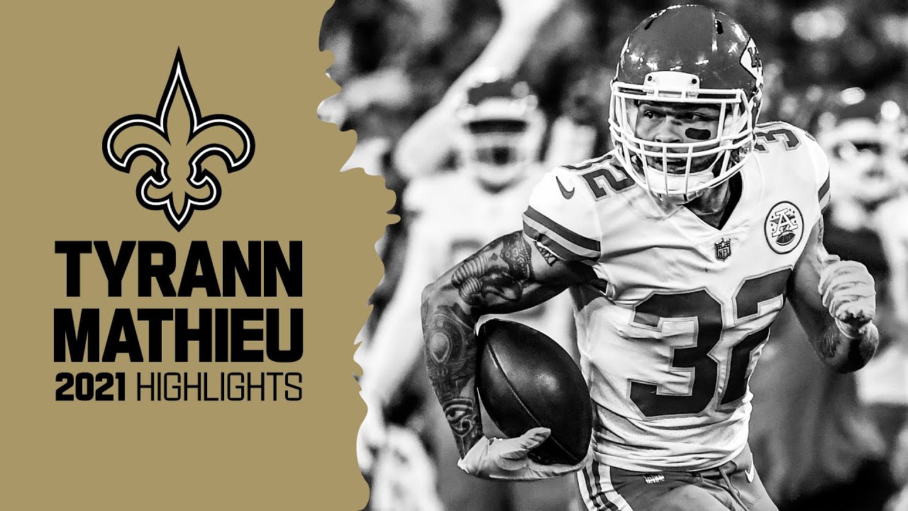 Tyrann Mathieu Top Plays of the 2021 Regular Season | New Orleans Saints