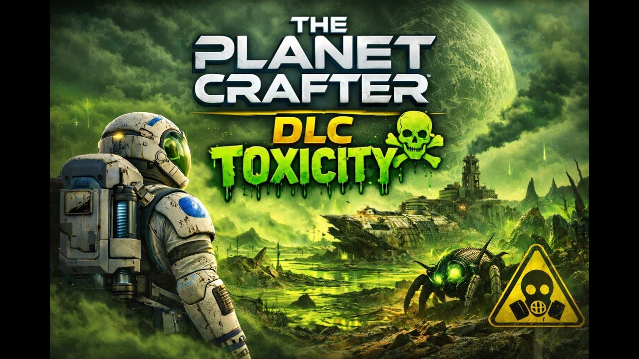 AO VIVO 🔴 Terraformando o Planeta Tóxico — Nova DLC Toxicity! 🌍 | Planet Crafter