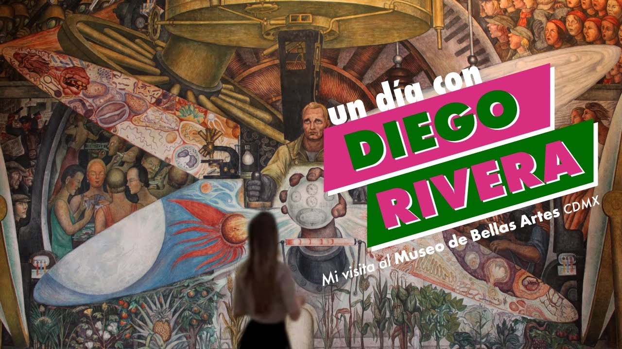 Mural de Diego Rivera en Bellas Artes - Andreinart