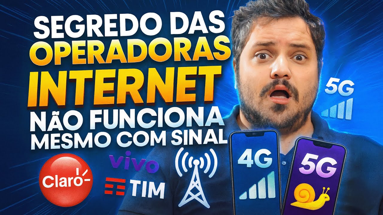 Claro, Vivo ou TIM: Qual é a MELHOR OPÇÃO para Internet Rápida?