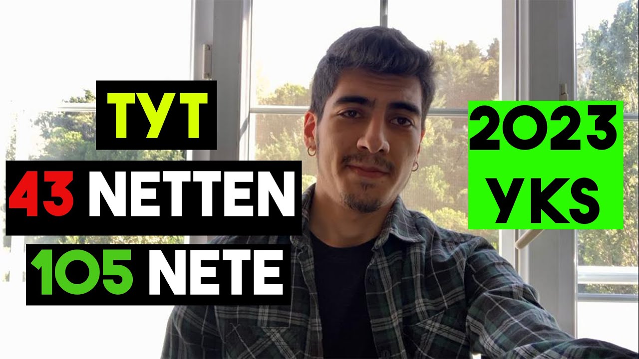 43 NETTEN 105 NETE NASIL ÇIKTIM?/ TYT'DE NETLER NASIL ARTAR?/NET ARTTIRMA TAKTİKLERİ #YKS #TYT #AYT